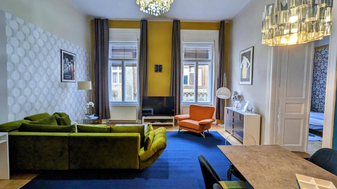 Freeparking - Great Synagogue Apartment, 2 Bedroom, 5 People ,Wifi, Ac Boedapest Buitenkant foto