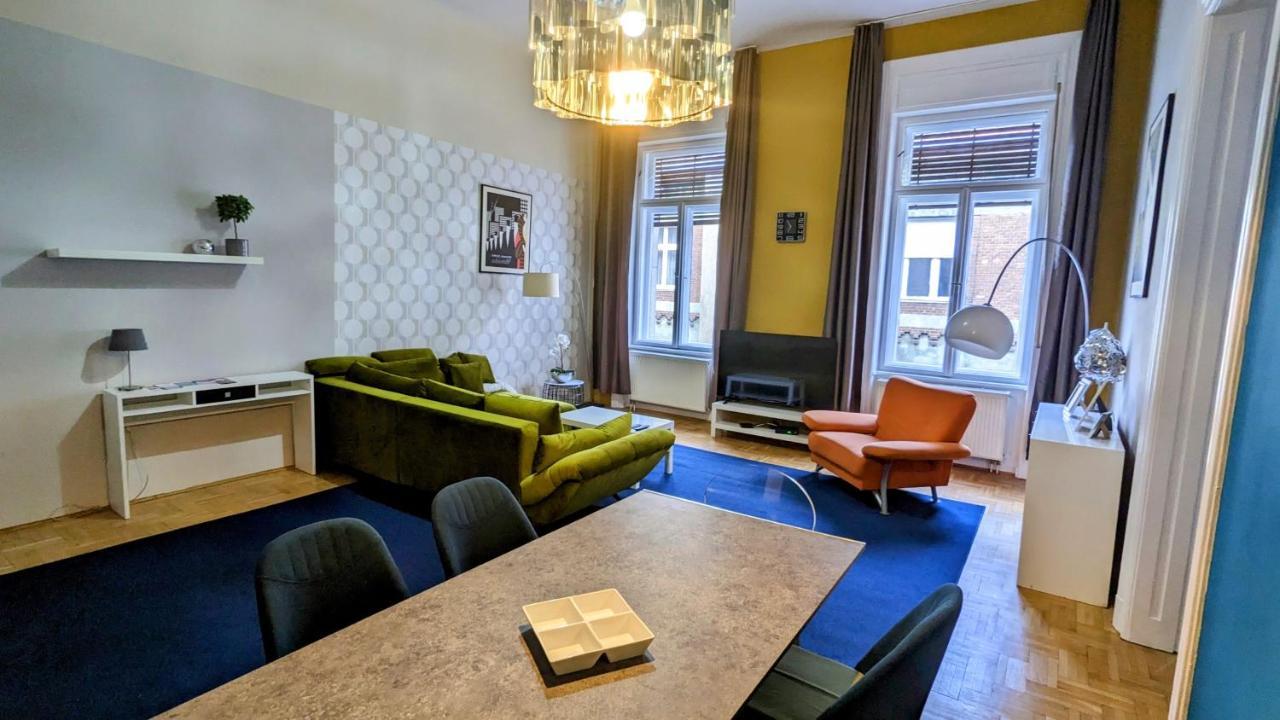 Freeparking - Great Synagogue Apartment, 2 Bedroom, 5 People ,Wifi, Ac Boedapest Buitenkant foto